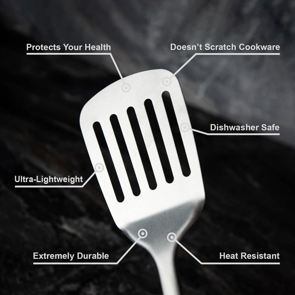 taima pure titanium spatula
