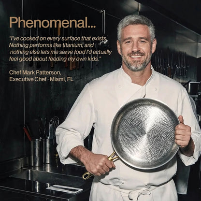Taima® Pure Titanium Deep Pan Pro