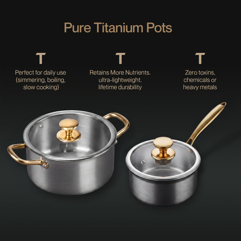 Titanium Nutri-Pot Duo (5-Piece)