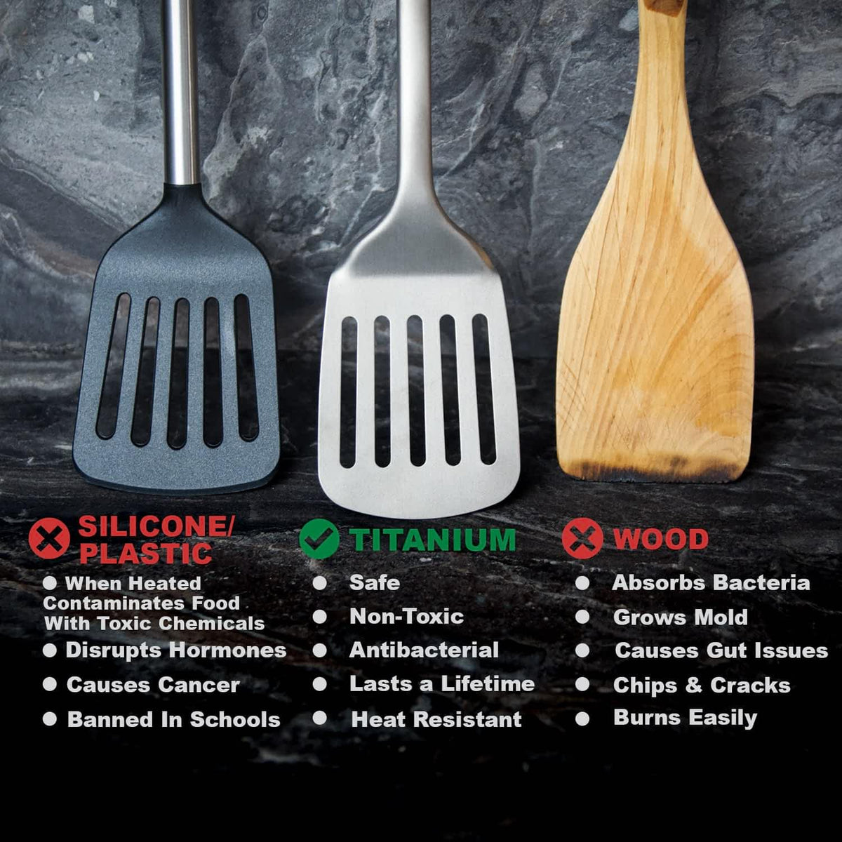 titanium spatula 