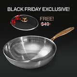 Pure Titanium Wok Pan Pro