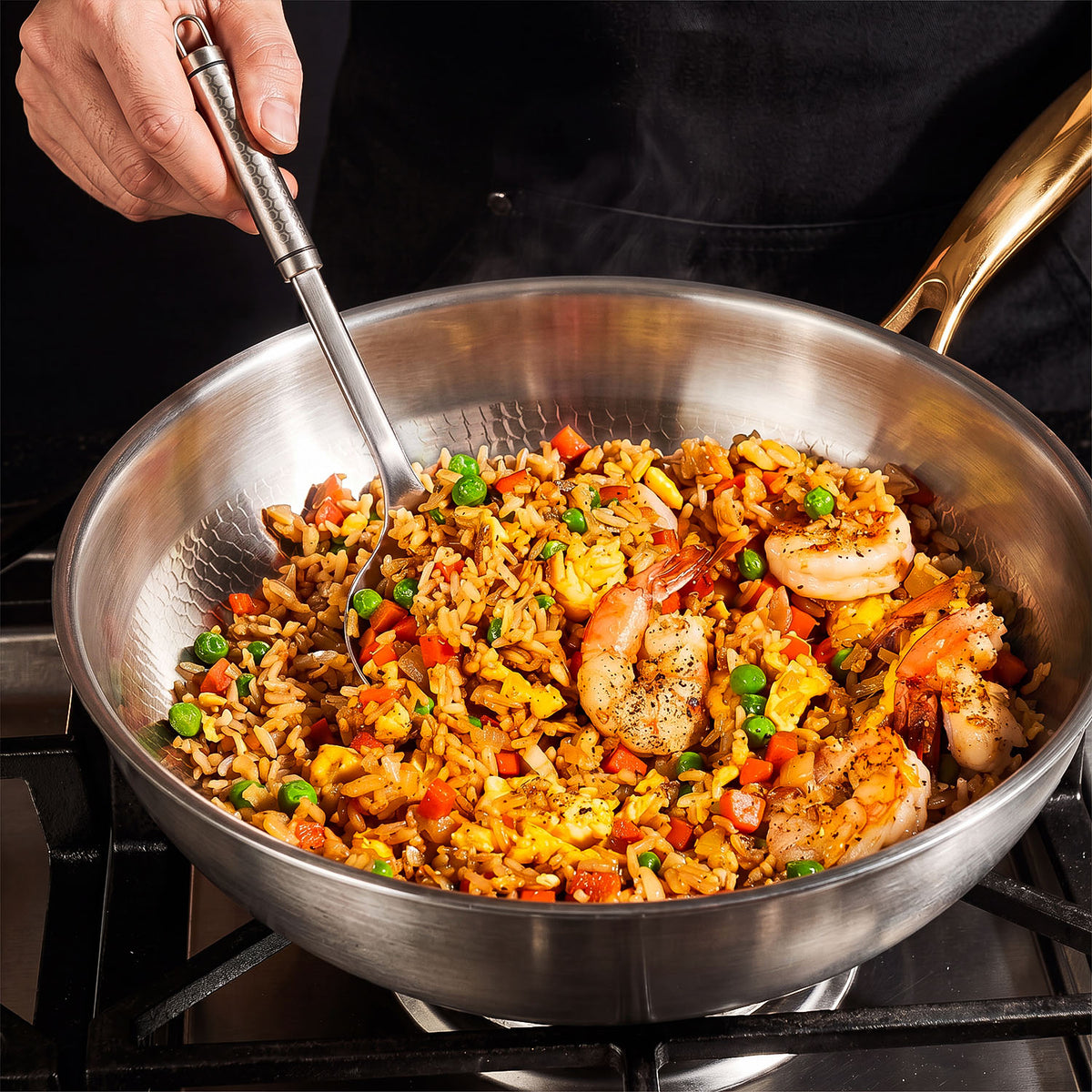 Taima® Pure Titanium Wok Pan Pro